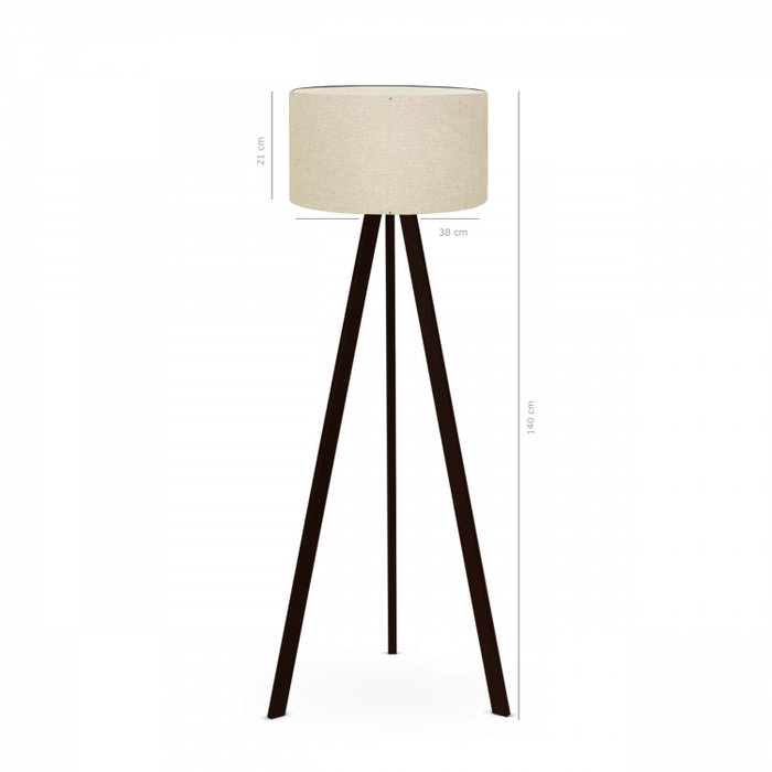 Opviq Lámpara de Pie AYD-2804 Beige Opviq Lámpara de Pie AYD-2804 Beige